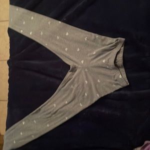 Cute grey white hearts for girls